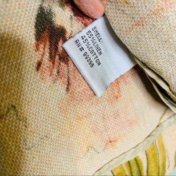 Andre’ Oliver Linen Open Front Blazer - Picture 4 of 9